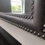 Large double studded vanity mirror