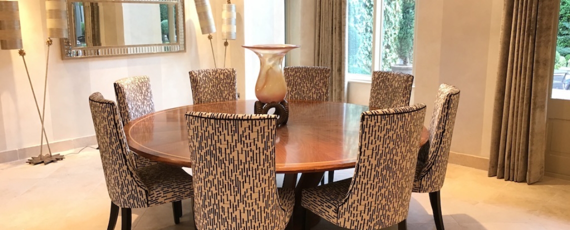 Dining Chairs & Curtains